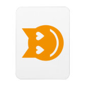 Heart Shaped Eyes Emoji Magneet (Verticaal)