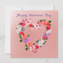 Heart Shaped Floral Bouquet of Love