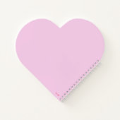 Heart Shaped Flowers & Love Spiral Notitieboek (Achterkant)