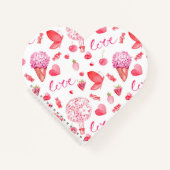 Heart Shaped Flowers & Love Spiral Notitieboek (Voorkant)