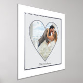 Heart Shaped Folie Accent for Wedding Poster Print (Laagn)
