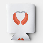 Heart Shaped Hearing Aid Blikjeskoeler (Achterkant)