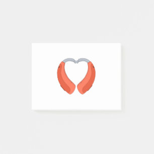 Heart Shaped Hearing Aid Post-it® Notes