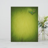 Heart-Shaped Lawn Flowers Butterfly (Staand voorkant)