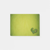 Heart-Shaped Lawn Flowers Butterfly Post-it® Notes (Voorkant)