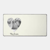 Heart Shaped Lijst voor Foto uploaden Bureaumat (Voorkant)