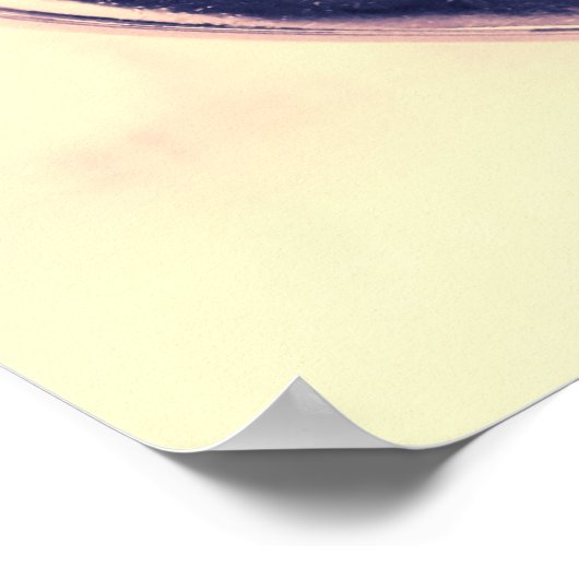 Heart Shaped Love Lock Attached to a Rope Poster (Hoek)