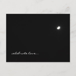 Heart Shaped Moon Briefkaart