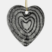 Heart Shaped Onion Keramisch Ornament (Rechts)