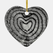 Heart Shaped Onion Keramisch Ornament (Voorkant)
