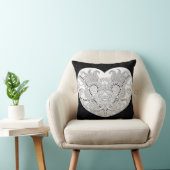 Heart Shaped Pattern Kussen (Stoel)