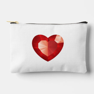 heart shaped pencil case etui
