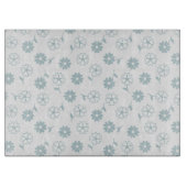 Heart Shaped Petal Flowers Snijplank (Voorkant)