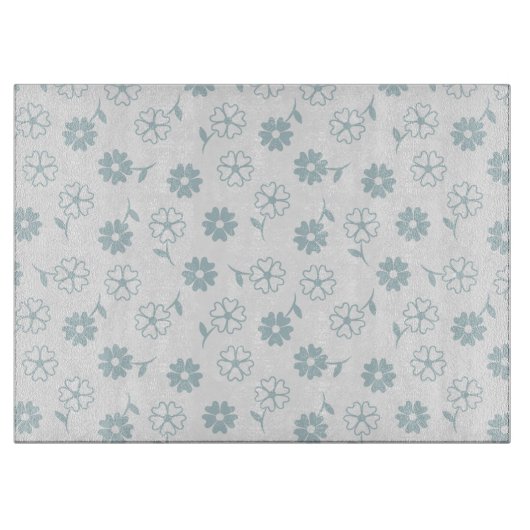 Heart Shaped Petal Flowers Snijplank (Voorkant)