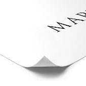 Heart Shaped Photo Collage In Loving Memory Poster (Hoek)