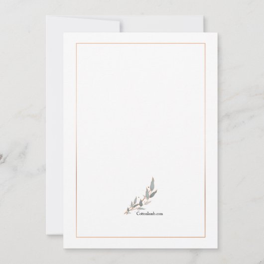 Heart Shaped Photo Verloving Invitation Kaart (Achterkant)