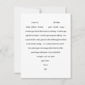 Heart Shaped Poetry Card Bedankkaart (Voorkant)