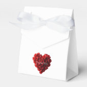 Heart Shaped Red Roses-Wedding Thank you Bedankdoosjes (Voorkant Zijde)