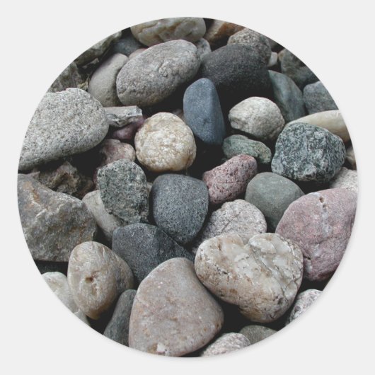 Heart Shaped Rock Sticker (Voorkant)