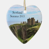 Heart Shaped Scotland Foto Ornament (Rechts)