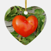 Heart Shaped Tomato Keramisch Ornament (Voorkant)