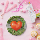 Heart Shaped Tomato Papieren Bordje (Feest)