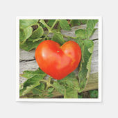 Heart Shaped Tomato Servet (Voorkant)