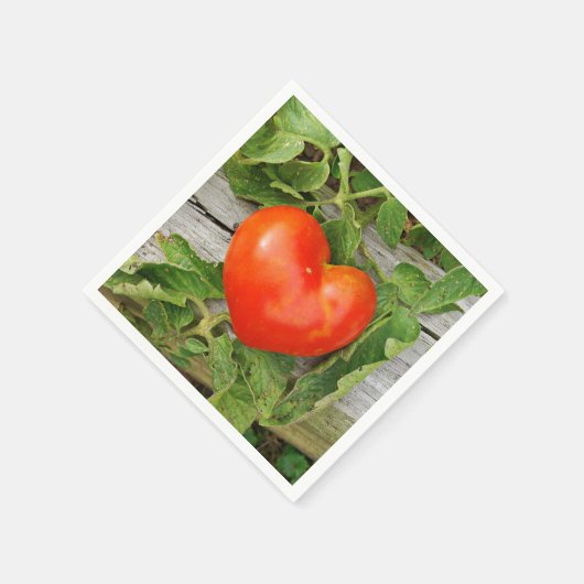 Heart Shaped Tomato Servet (Hoek)