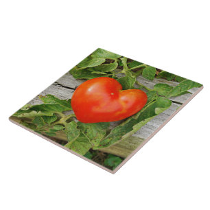 Heart Shaped Tomato Tegeltje