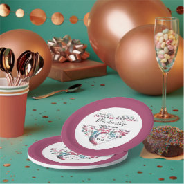 Heart Shaped Tree Family Reunion Template Papieren Bordje