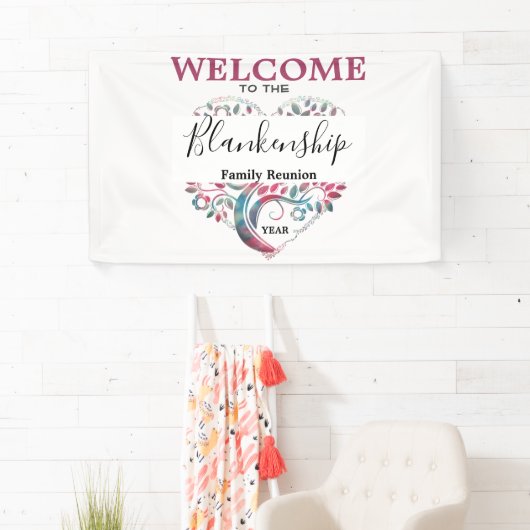 Heart Shaped Tree Family Reunion Template Spandoek (Insitu)