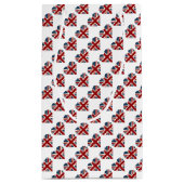 Heart Shaped Union Jack Flag Klein Cadeauzakje (Achterkant)
