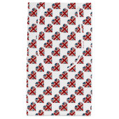Heart Shaped Union Jack Flag Klein Cadeauzakje (Voorkant)