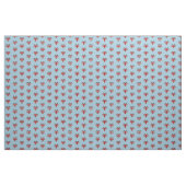 Heart Shaped Union Jack Flag Stof (Fat Quarter)