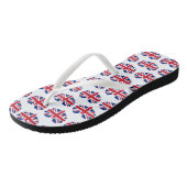 Heart Shaped United Kingdom Flag / Union Jack Teenslippers (Schuin)