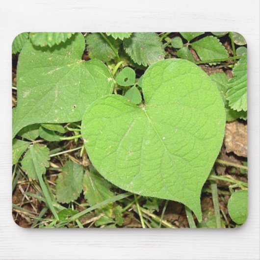 Heart Shaped Vine MousePad Muismat (Voorkant)