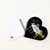 Heart Shaped Wedding Guest Book Las Vegas Notitieboek (Binnen)