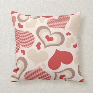 Heart Shapes American Mojo Pillow Kussen