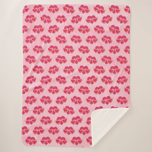 Heart Sherpa Deken (Voorkant)
