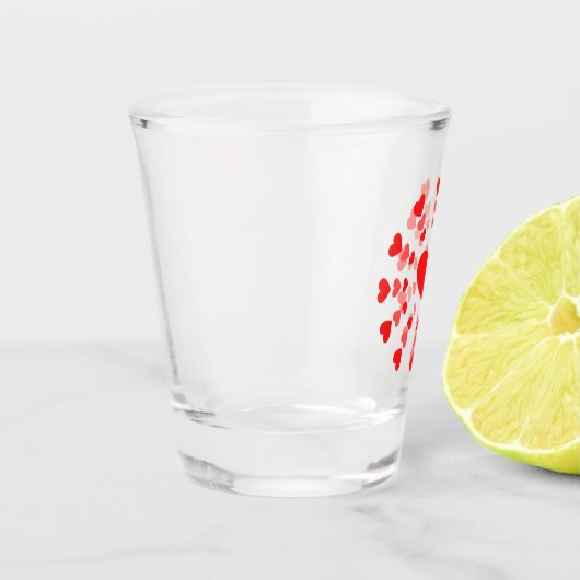 Heart Shot glass Shot Glas (Links)
