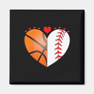 Heart Sketll Verkoop Valentijnsdag Sportliefhebber Magneet