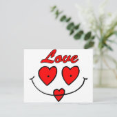 Heart Smiley Face (Staand voorkant)