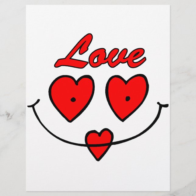 Heart Smiley Face (Voorkant)