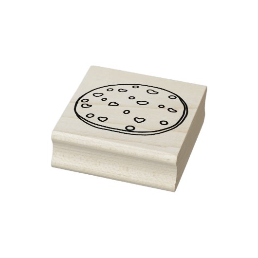 Heart snoep Cookie Rubberstempel (Stempel)