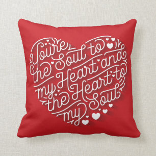 Heart Soul / Pillow Kussen