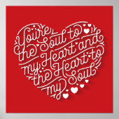 Heart Soul Square Poster (24x24) (Voorkant)
