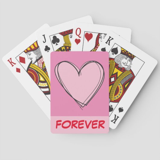 HEART Speelkaarten (Achterkant)