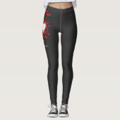 Heart Splash Art – Creative Love Expression Design Leggings (Voorkant)