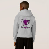 Heart Splat Gymnastics Shirt Hoodie aanpassen (Achterkant volledig)