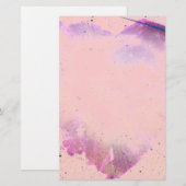 Heart Splatter Briefpapier (Voorkant / Achterkant)